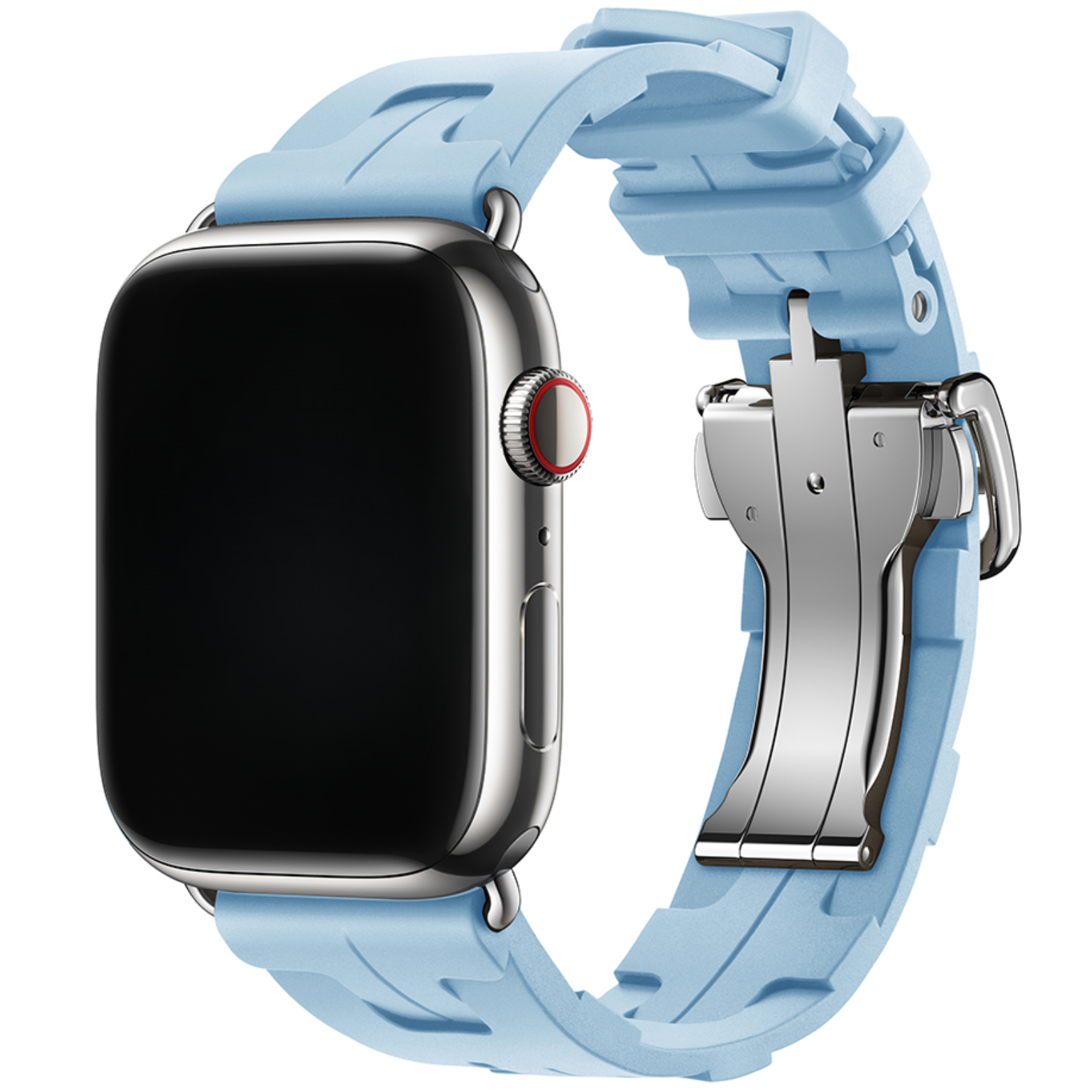 Bright blue apple watch band deals